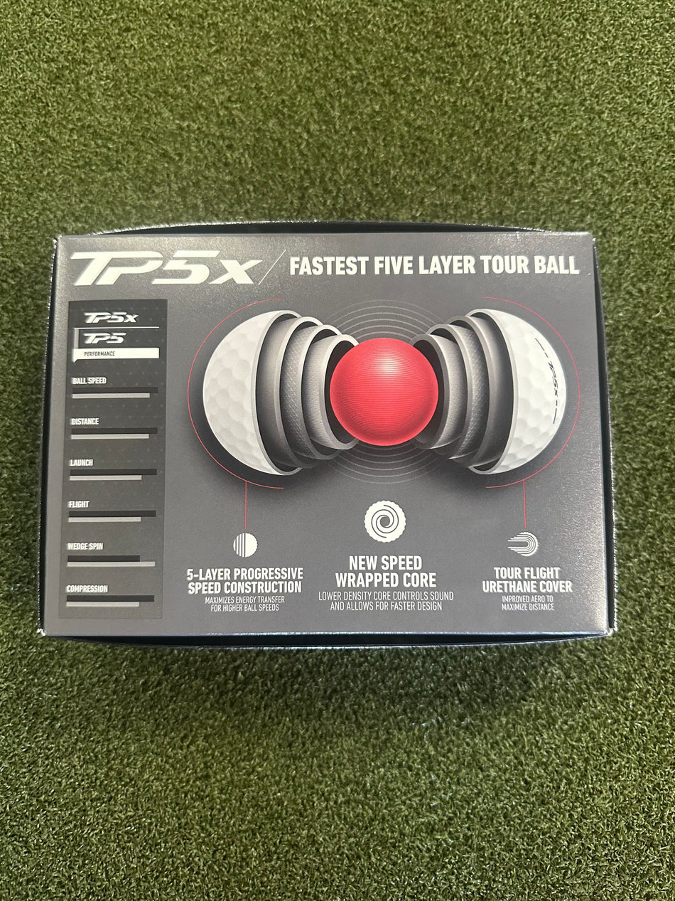 TaylorMade Golf Ball TAYLORMADE TP5x 2025 GOLF BALLS