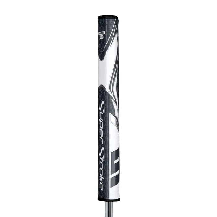 Tour Quality Golf's Shop Grey/White Super Stroke Zenergy FLATSO 3.0 Putter Grip