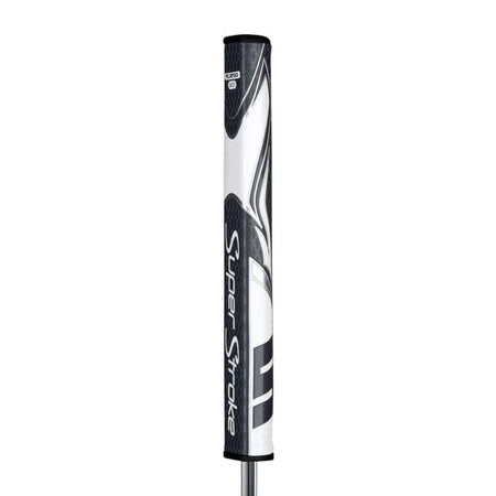 Tour Quality Golf's Shop Grey/White Super Stroke Zenergy FLATSO 3.0 Putter Grip