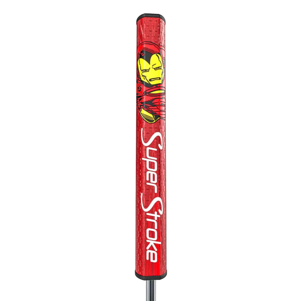 Tour Quality Golf's Shop Iron Man - Red/Yellow Special Edition: Super Stroke Zenergy Tour 2.0 Putter Grip (Marvel - "Iron Man")
