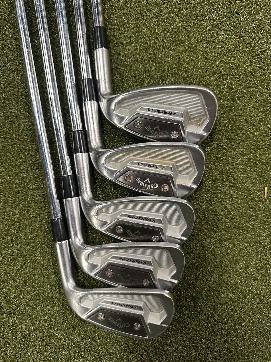 Callaway Iron Set Used Callaway X Forged CB '21 Iron Set, 6-PW