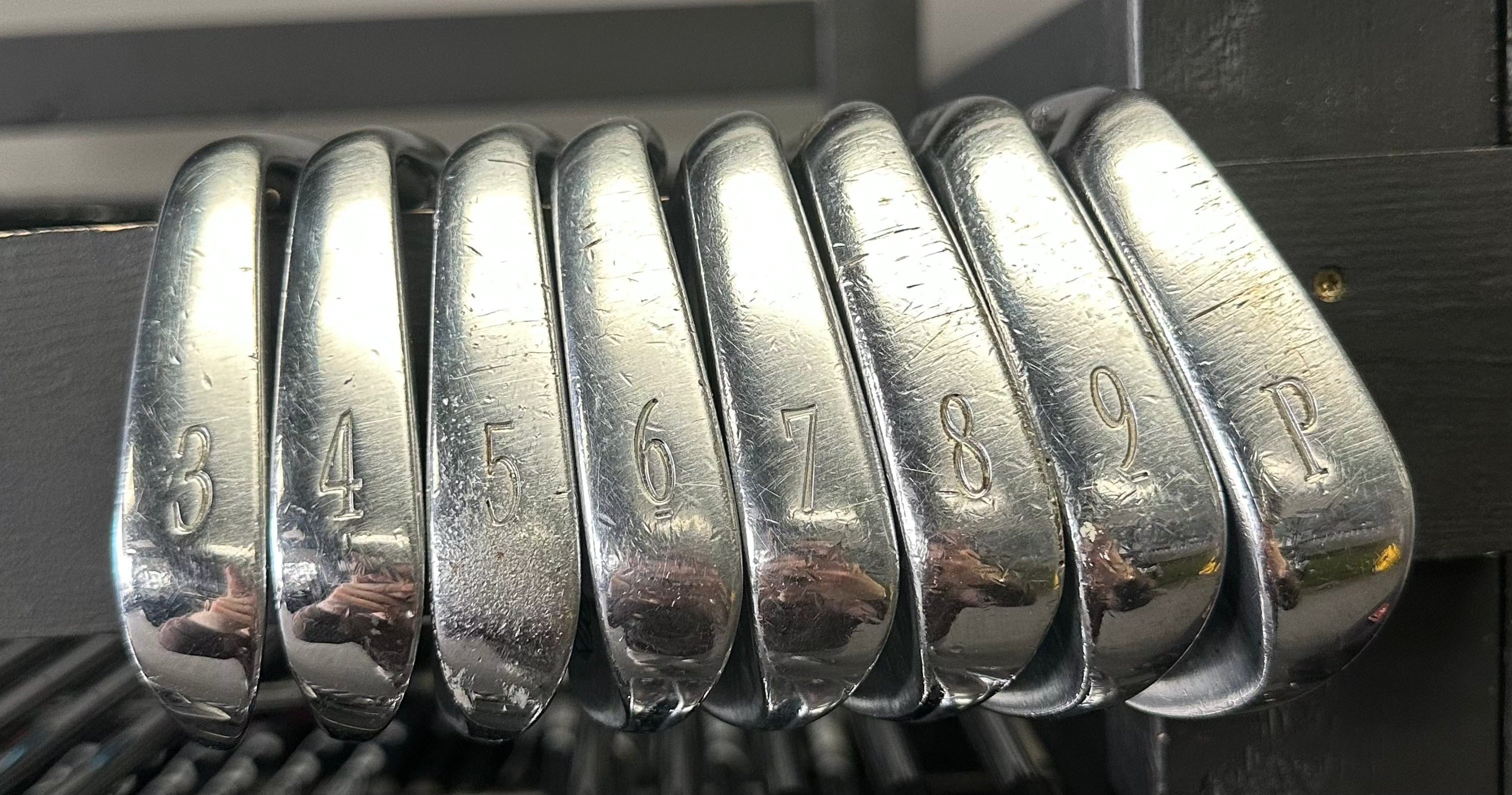 Mizuno Iron Set Used LEFTY Mizuno MP-32 Grain Flow Forged Iron Set, 3-PW