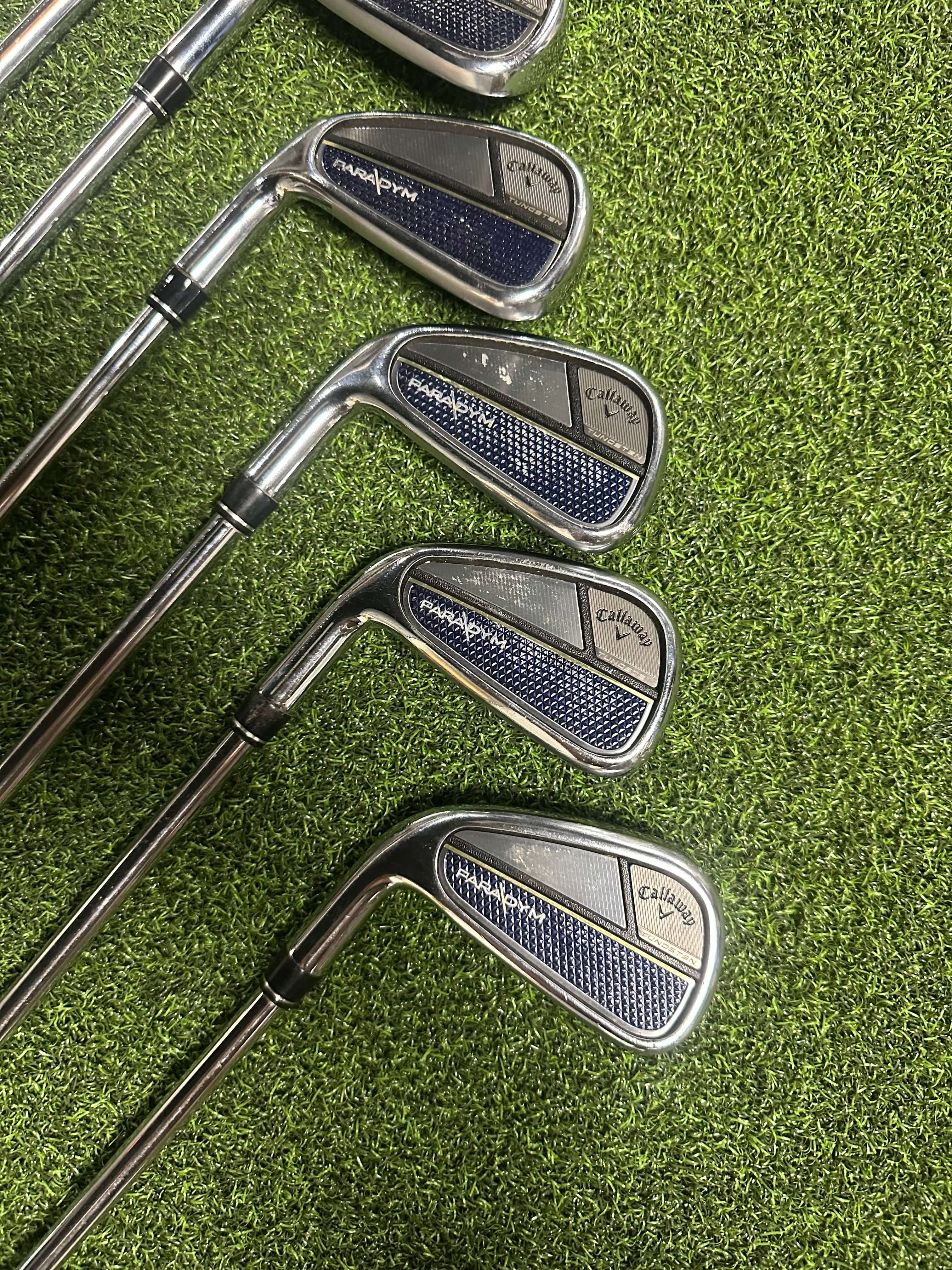 Callaway Iron Set Used LH Callaway Paradym 4/AW iron set