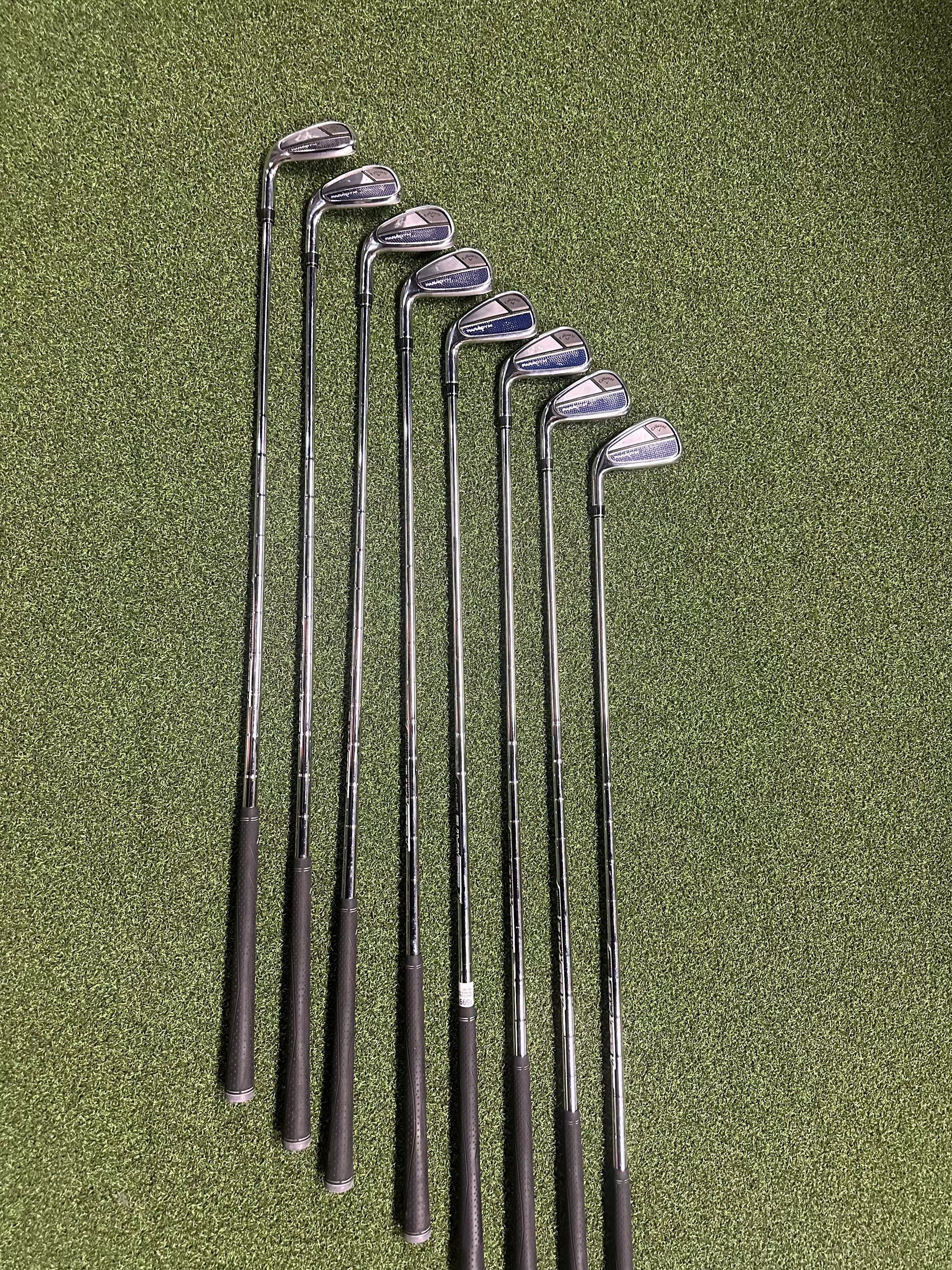 Callaway Iron Set Used LH Callaway Paradym 4/AW iron set