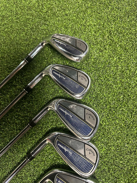 Callaway Iron Set Used LH Callaway Paradym 4/AW iron set