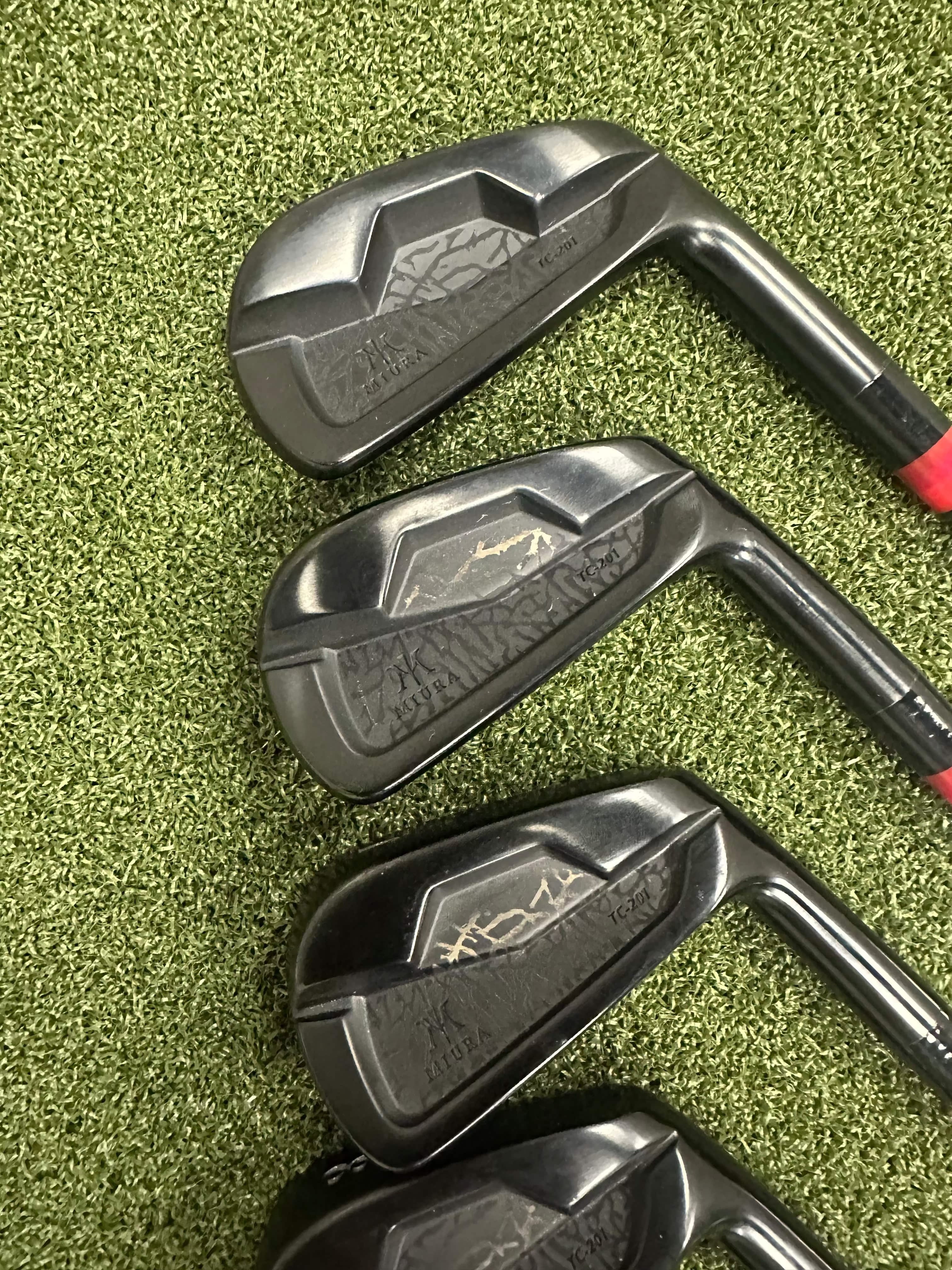Miura Iron Set Used Miura TC-201 Black QPQ 5\PW