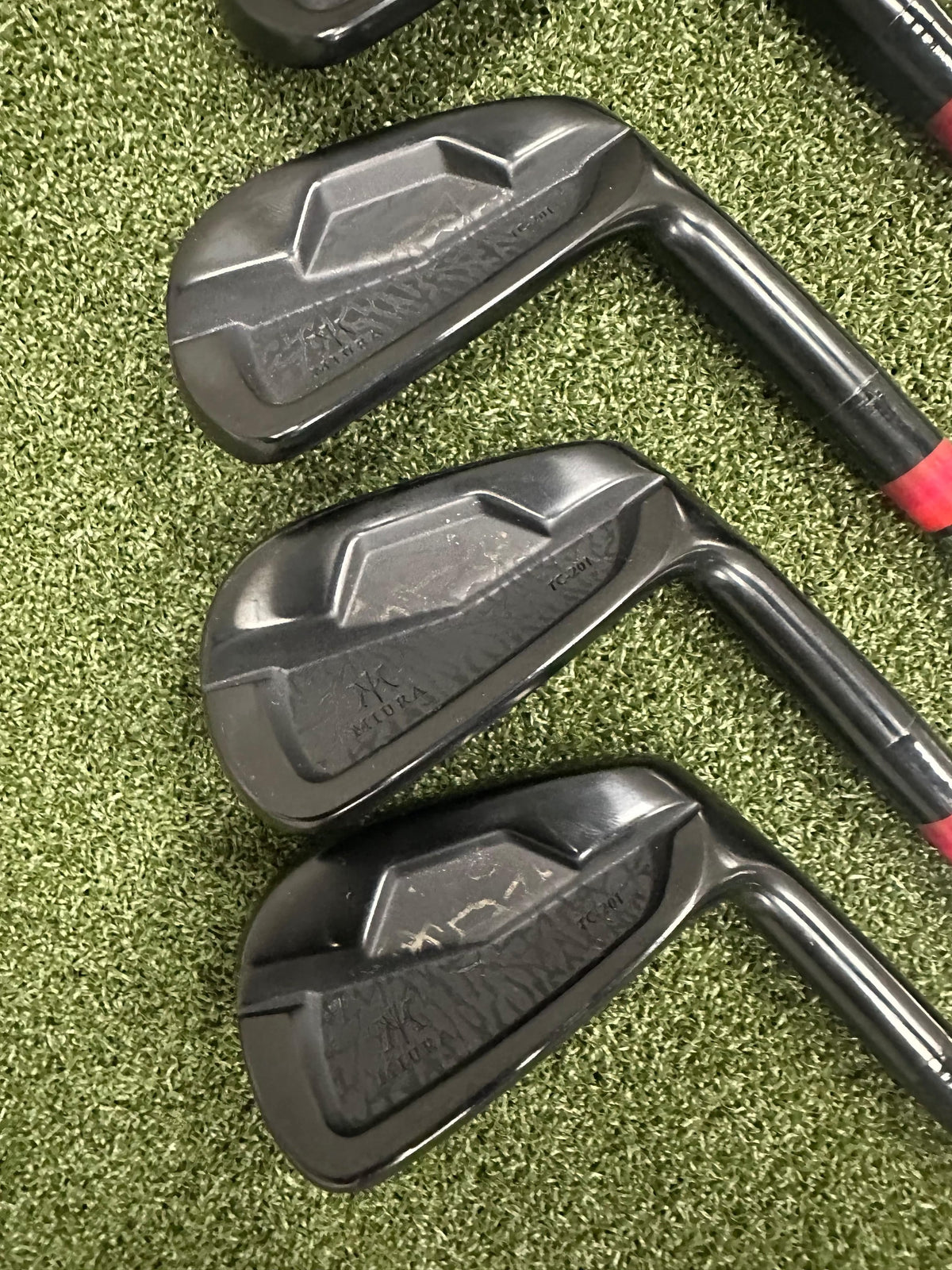 Miura Iron Set Used Miura TC-201 Black QPQ 5\PW