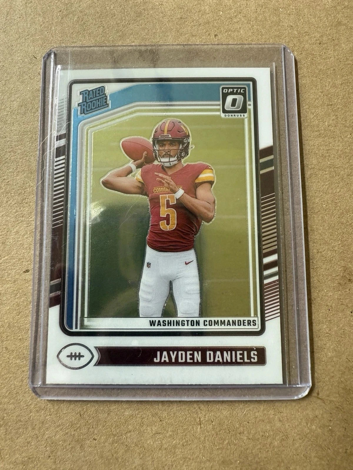 Tour Quality Golf's Shop Jayden Daniels 2024 Panini Optic Base Rated Rookie RC #248 Commanders!!!!