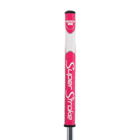 Tour Quality Golf's Shop Pink/White Super Stroke Zenergy Tour 1.0 Putter Grip (Pink/White)