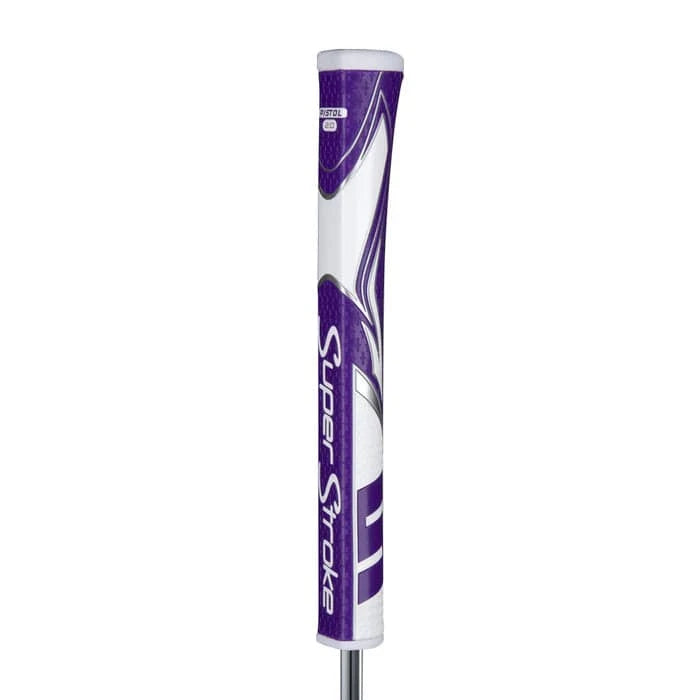 Tour Quality Golf's Shop Purple/White Super Stroke Zenergy Pistol GT 2.0 Putter Grip