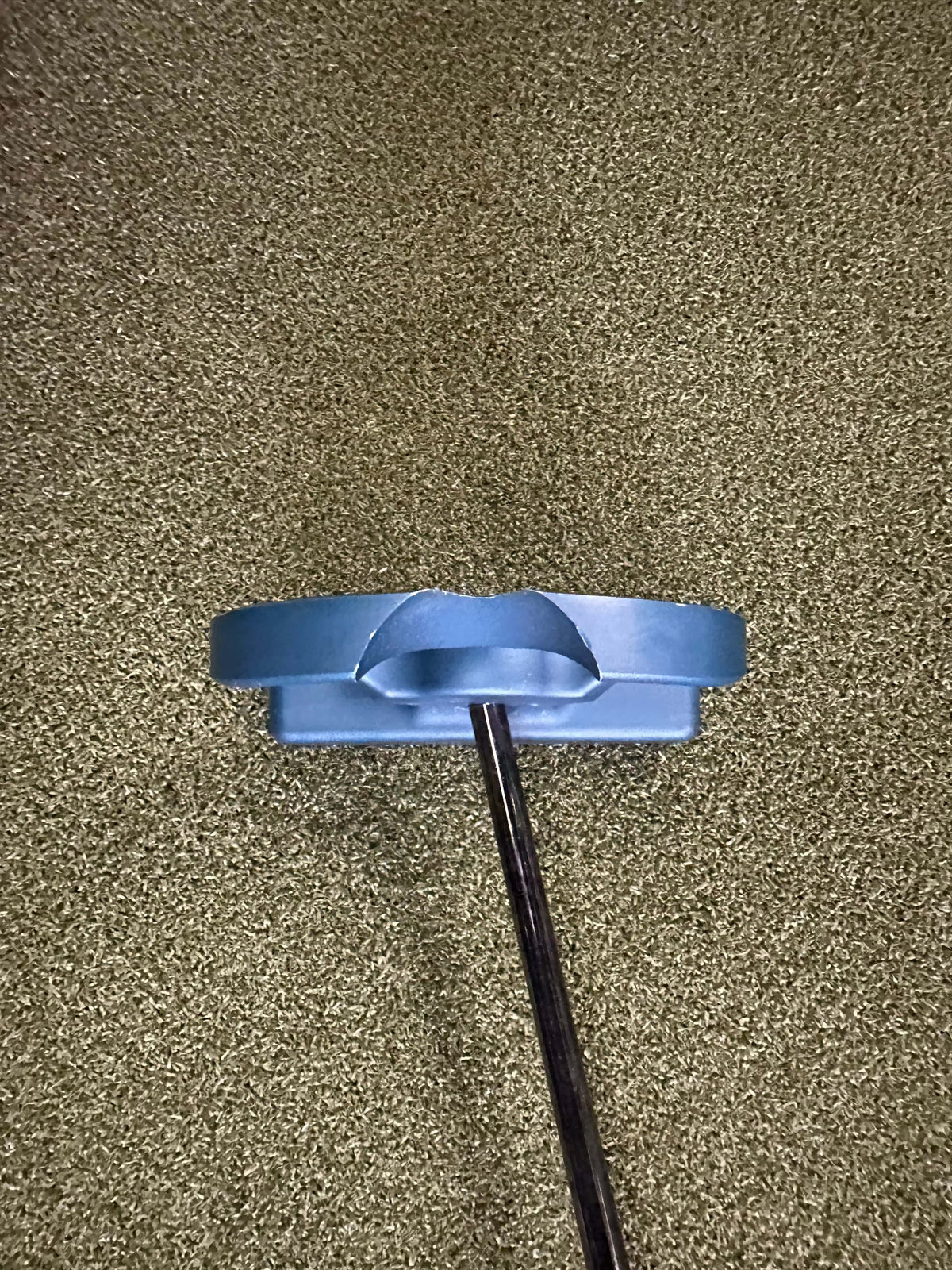 LAB Golf Putter Used Blue Lab DF2.1 Broomstick Putter 48"