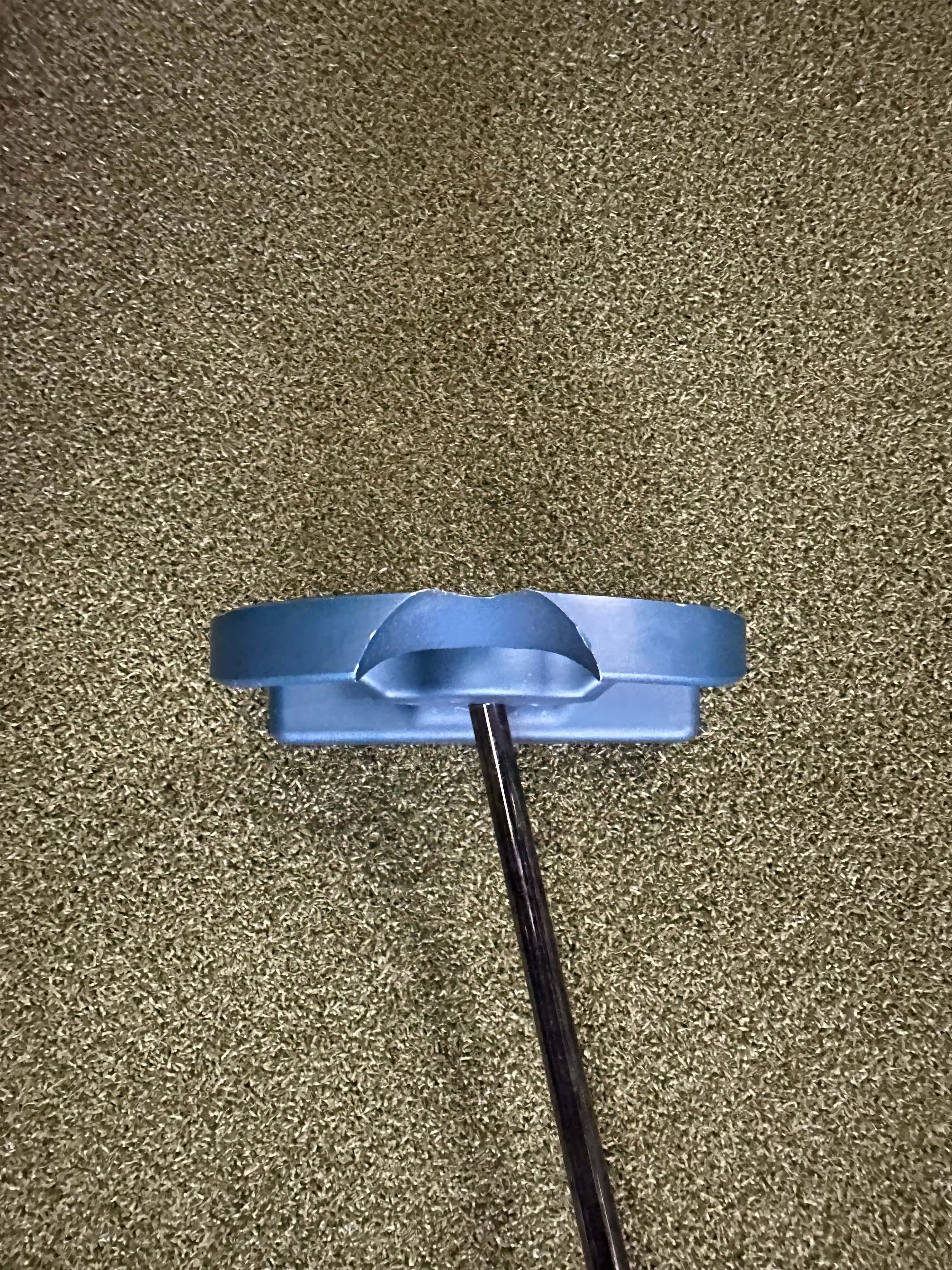 LAB Golf Putter Used Blue Lab DF2.1 Broomstick Putter 48"
