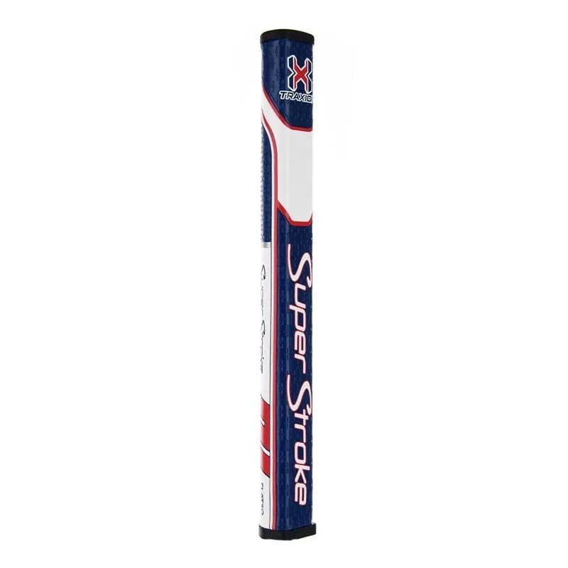 Tour Quality Golf's Shop Red/White/Blue Super Stroke Traxion FLATSO 1.0 Putter Grip