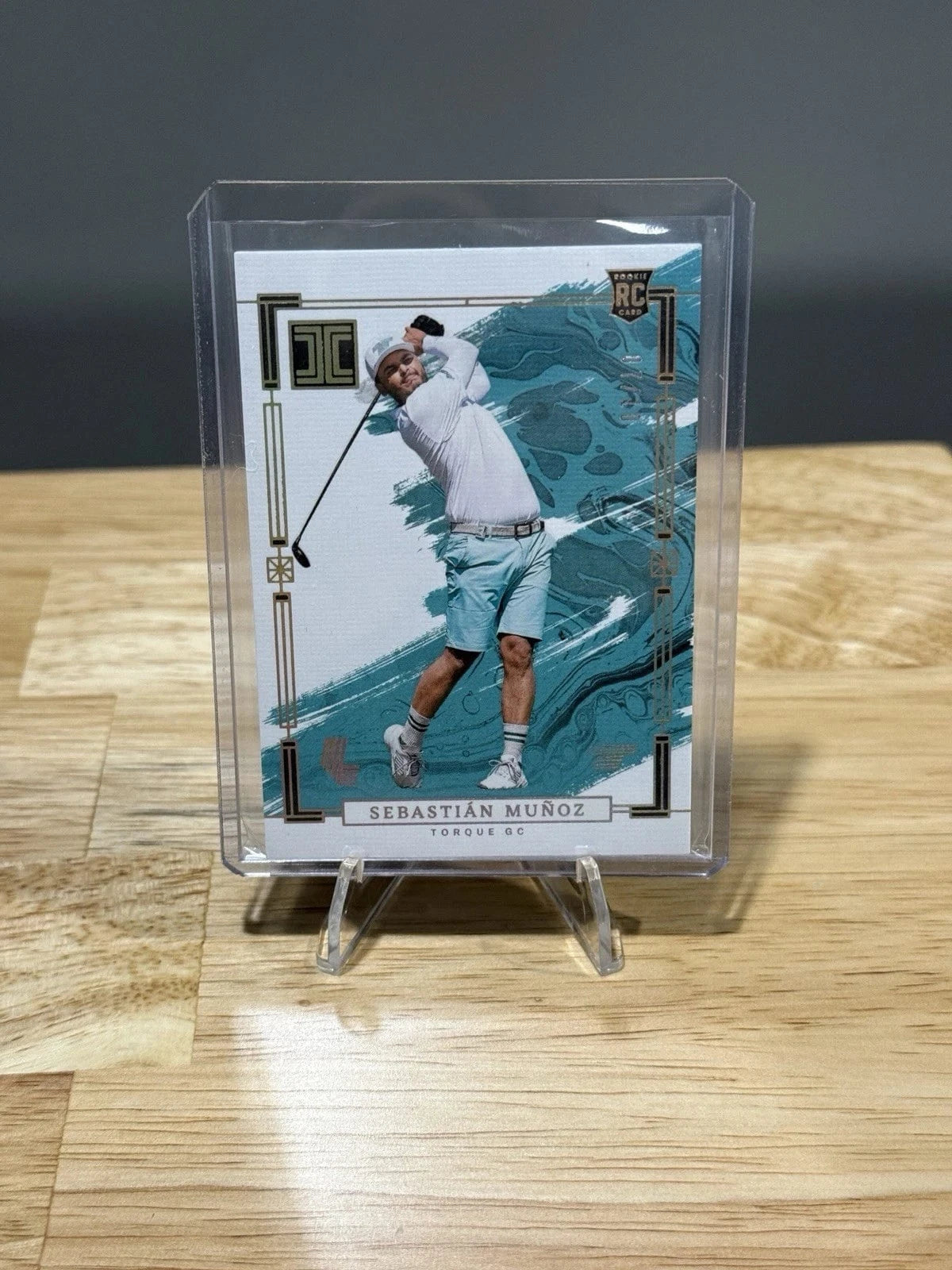 Tour Quality Golf's Shop SEBASTIAN MUNOZ 2024 IMPECCABLE LIV GOLF ROOKIE TORQUE GC RC /10