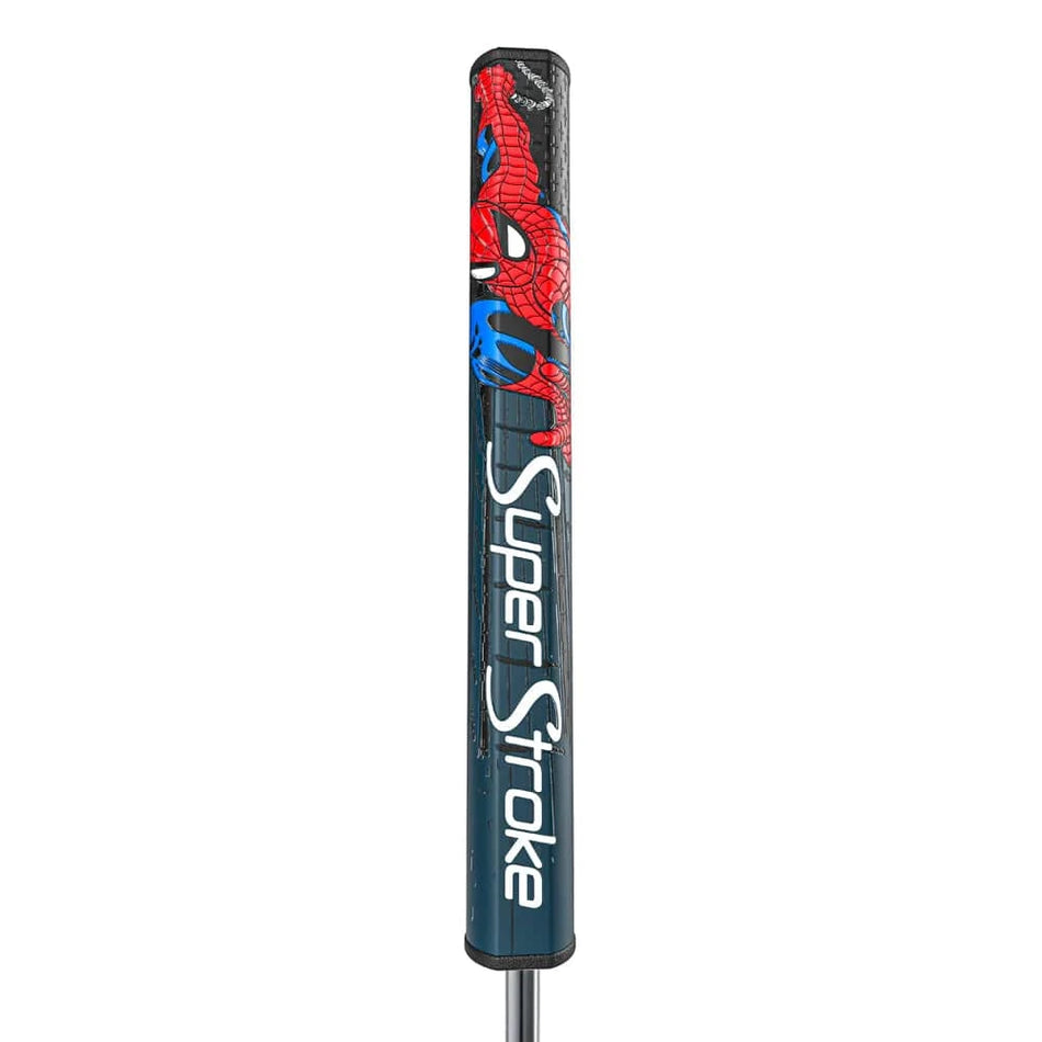 Tour Quality Golf's Shop Spider-Man - Black/Red/Blue Special Edition: Super Stroke Zenergy Tour 2.0 Putter Grip (Marvel - "Spider-Man")