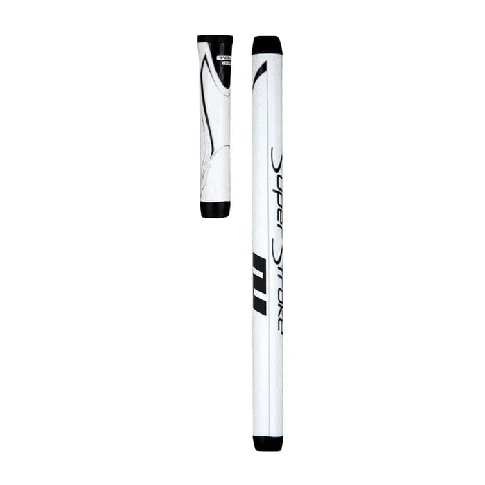 Tour Quality Golf's Shop White/Black Super Stroke Zenergy 2-Piece Split Putter Grip