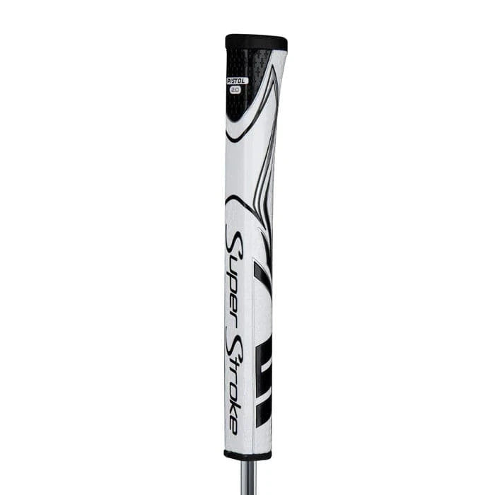 Tour Quality Golf's Shop White/Black Super Stroke Zenergy Pistol GT 2.0 Putter Grip