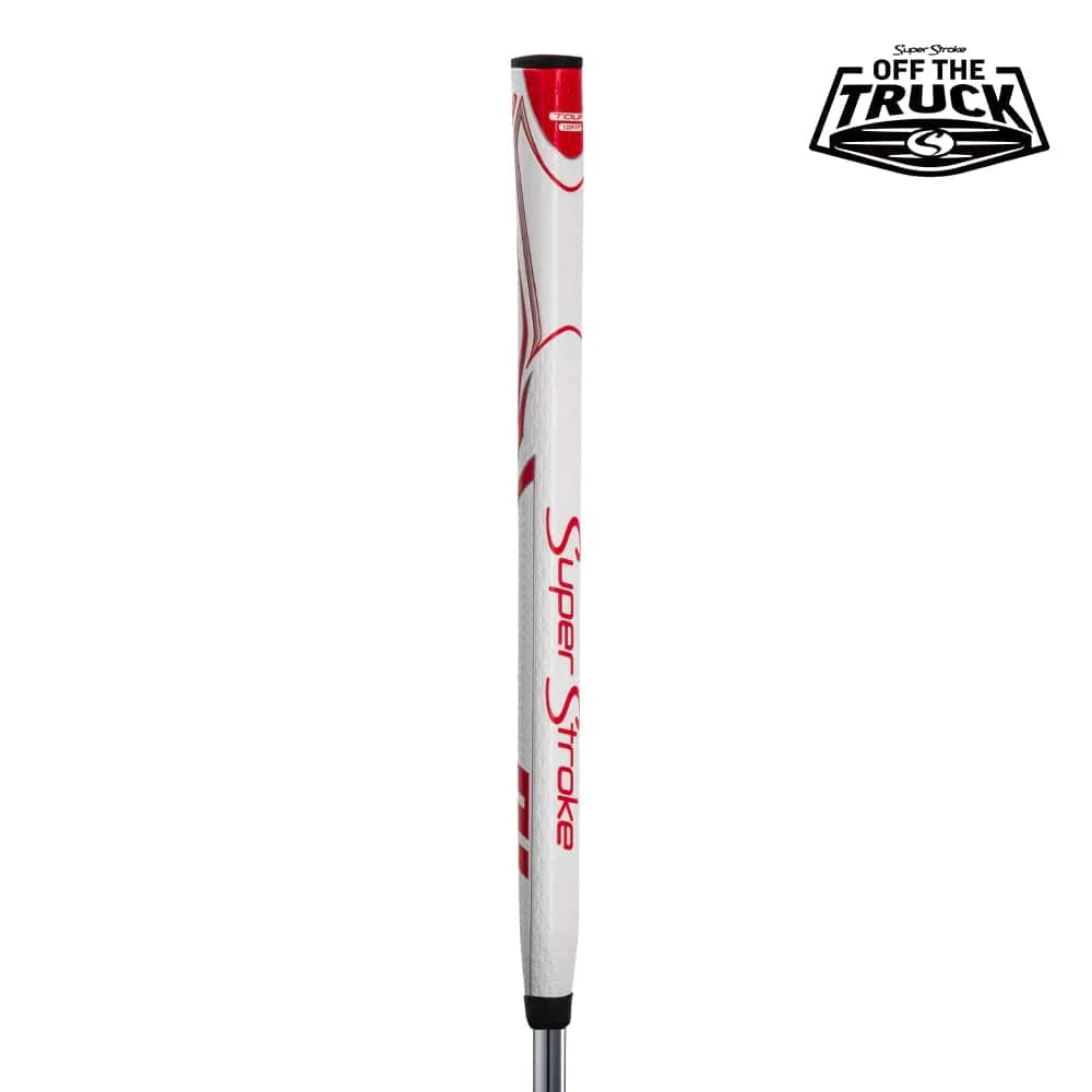 Tour Quality Golf's Shop White/Red Super Stroke "Off the Truck" Zenergy 1.0P 17" Putter Grip