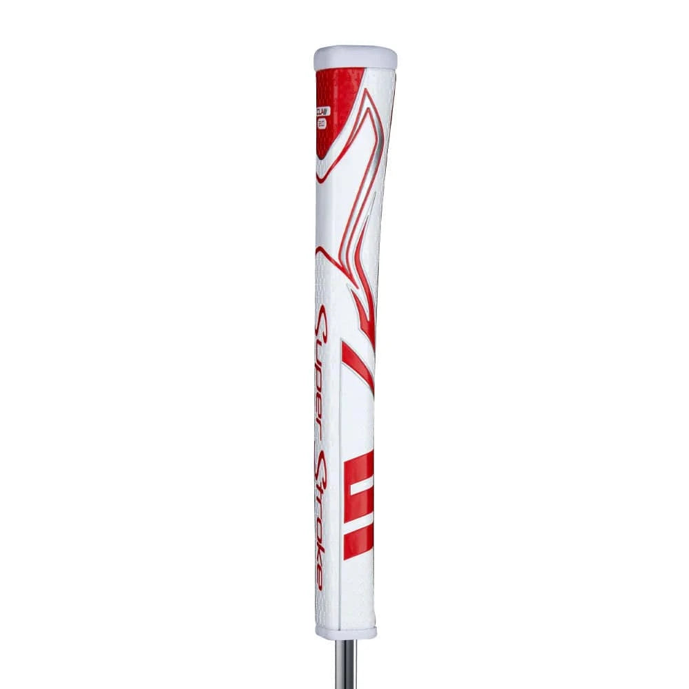 Tour Quality Golf's Shop White/Red Super Stroke Zenergy CLAW 2.0 Putter Grip