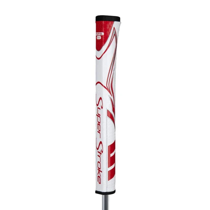 Tour Quality Golf's Shop White/Red Super Stroke Zenergy Pistol GT 2.0 Putter Grip