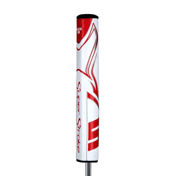 Tour Quality Golf's Shop White/Red Super Stroke Zenergy Tour 5.0 Putter Grip
