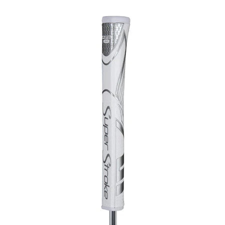 Tour Quality Golf's Shop White/Silver Super Stroke Zenergy Pistol GT 2.0 Putter Grip